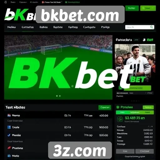 Recursos e funcionalidades do site bkbet.com